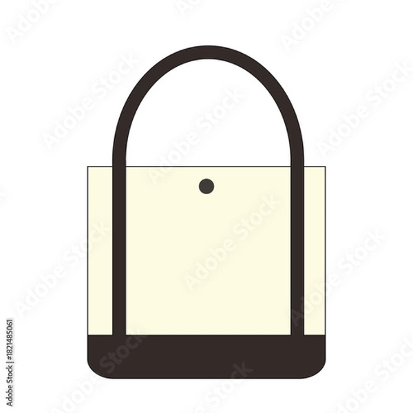 Obraz Simple Design totebag Clipart