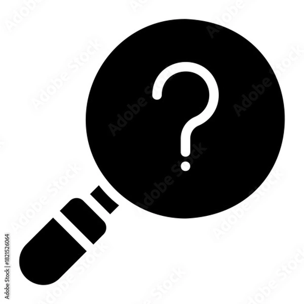 Obraz search glyph icon