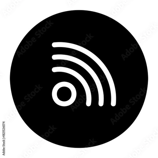 Obraz rss glyph icon