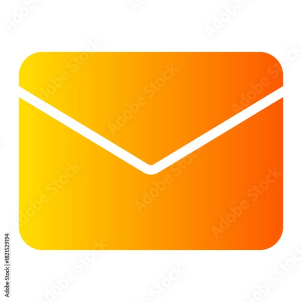 Obraz email gradient icon
