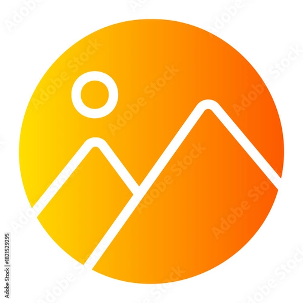 Obraz image gradient icon