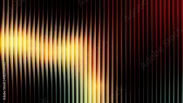 Obraz abstract warm vertical lines light pulse sound wave background