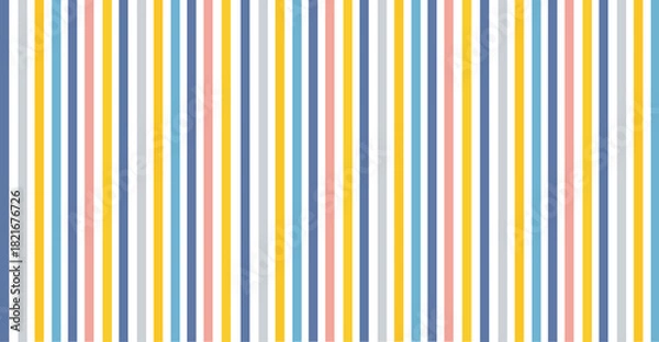 Fototapeta Vertical Multicolor Stripe Pattern Background
