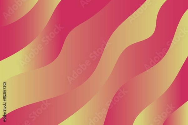 Obraz Gradient colorful abstract background wallpaper pattern texture wavy.