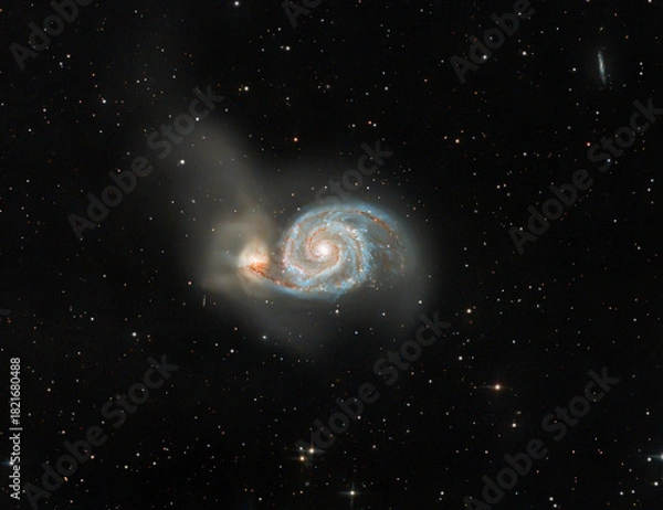Obraz M51 Whirlpool galaxy