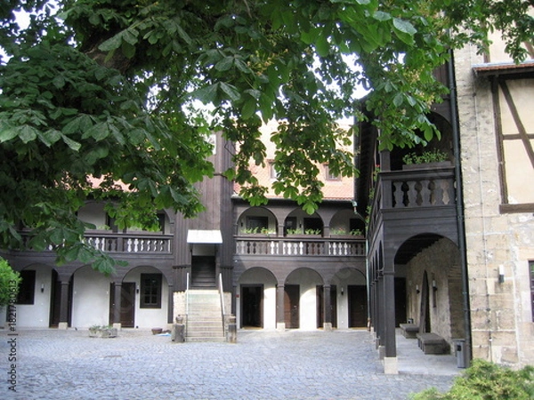Obraz Renaissancehof im Augustinerkloster Erfurt