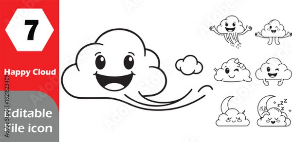 Obraz Versatile icon set for digital design and branding