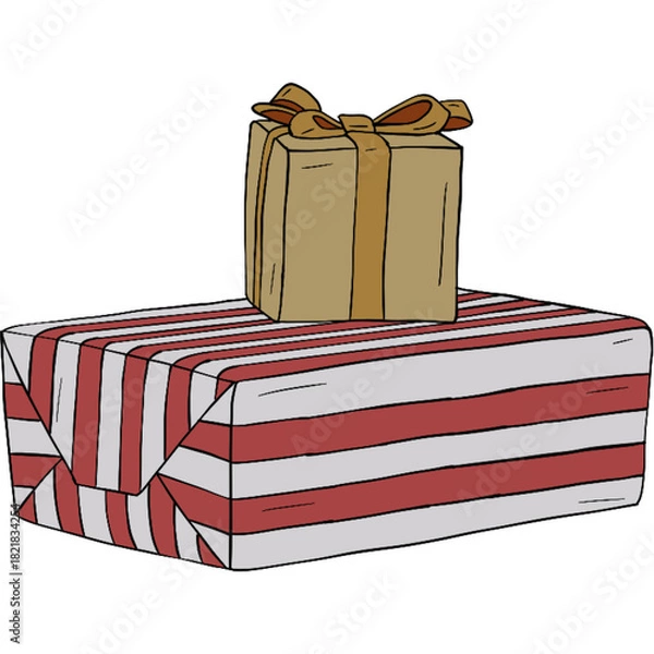 Obraz christmas gift box