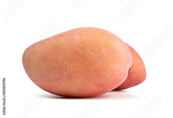 Fototapeta Fresh Red mango isolated on white background