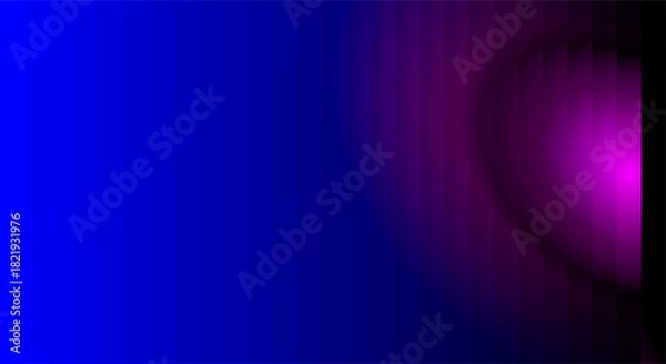 Fototapeta Abstract blue and purple gradient with light streaks