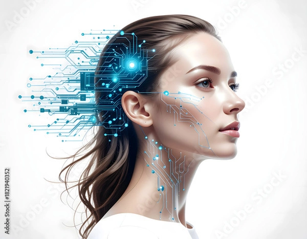 Fototapeta Ki auf weiss