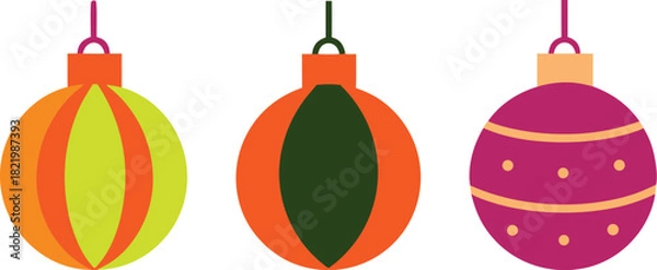 Fototapeta easter eggs with a ribbon