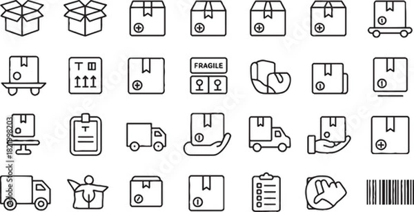 Fototapeta Abstract geometric design with vibrant color accents and clean lines