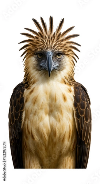 Obraz Philippine eagle featuring long crest feathers and a strong beak.