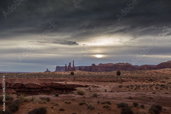 Obraz monument valley 004