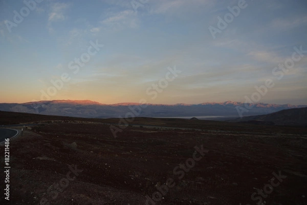 Obraz 夕焼けと砂漠