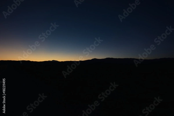 Fototapeta 黄昏のデスバレー