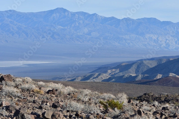 Obraz 広大なデスバレーの風景