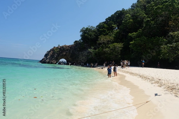 Fototapeta beautiful sea in Thailand