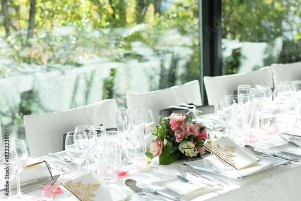 Obraz 披露宴のテーブル装花