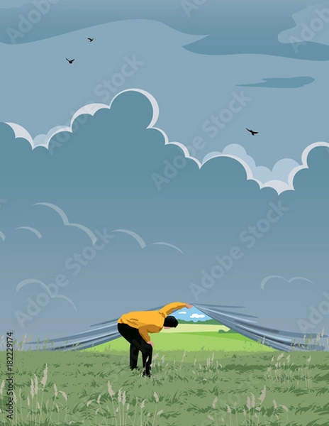 Obraz Szukaj nowych perspektyw