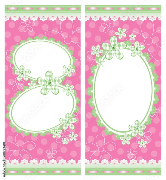 Obraz Cute baby brochure