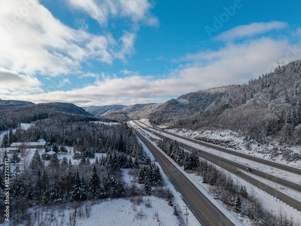 Obraz highway in the mountains
