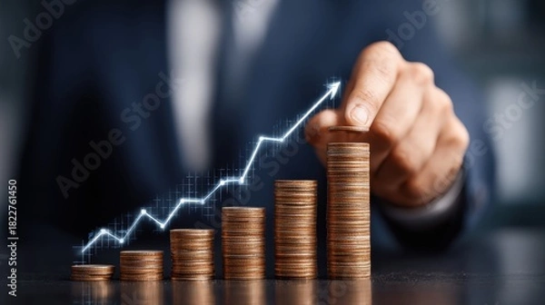 Obraz Unlocking financial growth empowers companies to balance spending, boost income, and invest wisely for continued progress and resilience.
