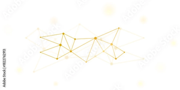 Obraz 네트워크망_노랑