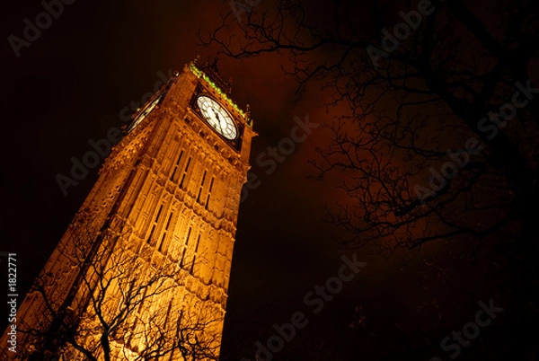 Obraz big ben at night