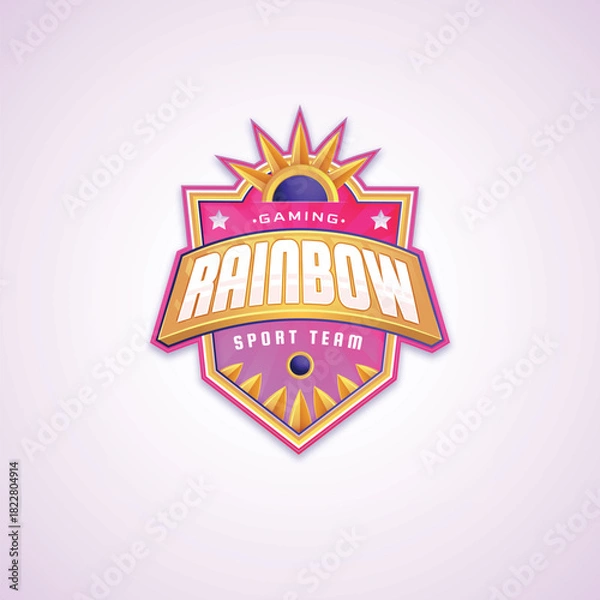 Fototapeta Gaming Gradient gaming Logo