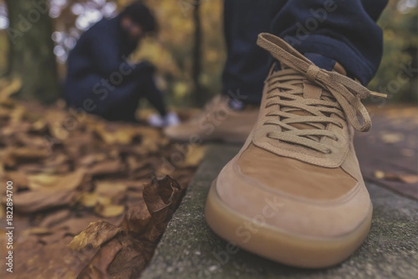 Obraz Shoe Up Close created with Generative AI Technology, ai, generative