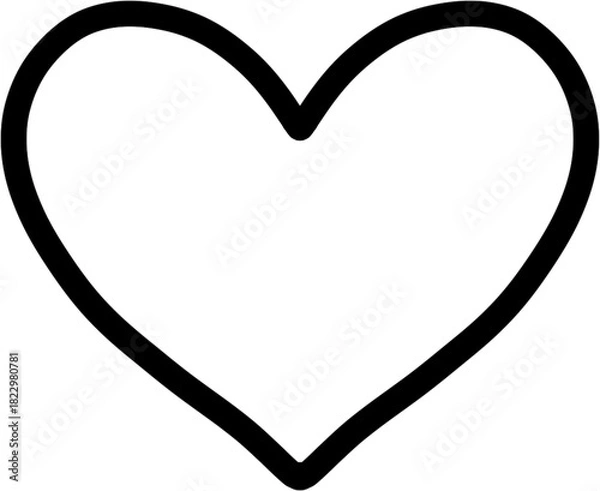 Obraz 사랑과 감정을 표현하는 하트 모양 디자인으로, 로맨스·고백·설렘·연인 감성 등을 담은 따뜻한 분위기의 하트 그래픽 이미지