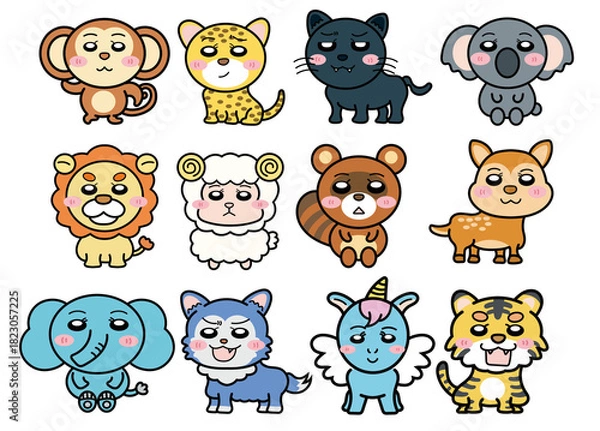 Obraz 動物占いセット