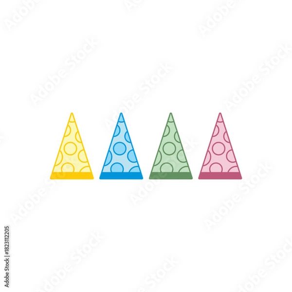 Fototapeta birthday hat