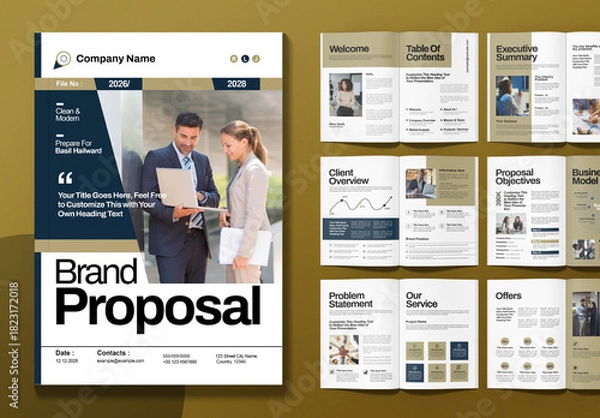 Obraz Creative Strategy And Identity Plan