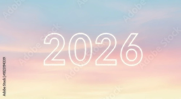 Obraz Soft Pastel Sunset 2026 Glow