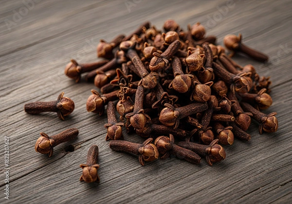 Obraz cloves on wooden background