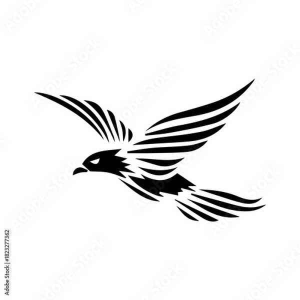 Fototapeta cute, animal, cartoon, image, design, vector, illustration, art, pet, bird, isolated, graphic, background, nature, drawing