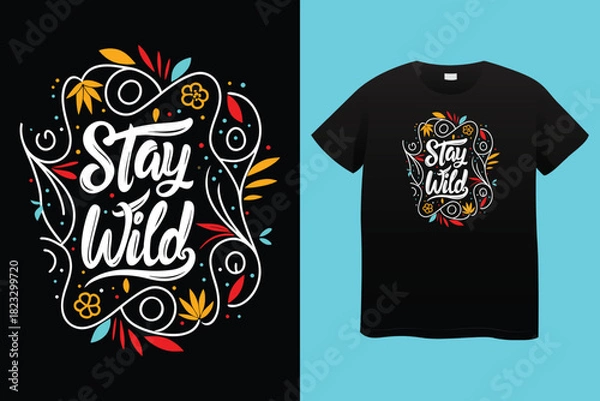 Obraz Mountain T Shirt Design