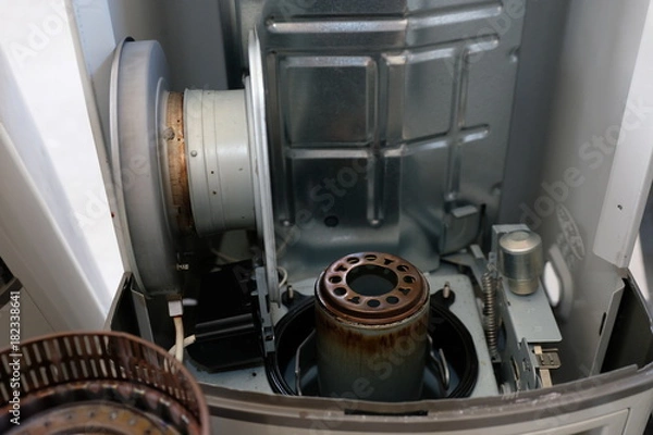 Obraz ストーブ分解修理