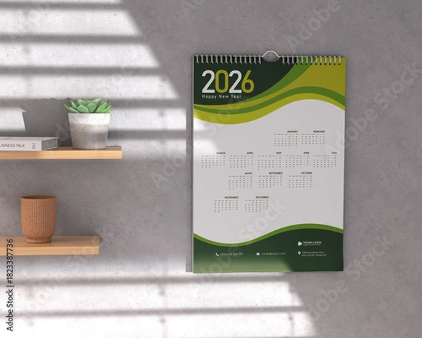 Obraz calendar design