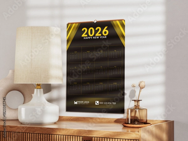 Obraz calendar design