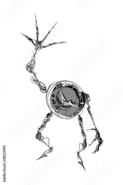 Fototapeta Clockman, Waving