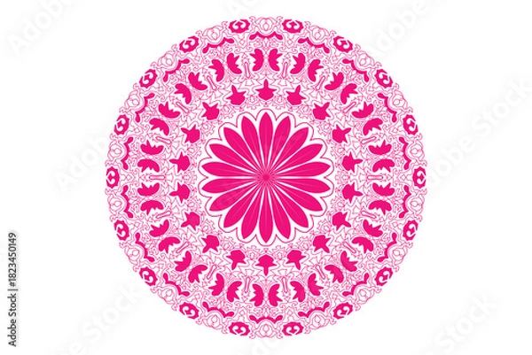 Obraz Mandala Design with Beautiful Work