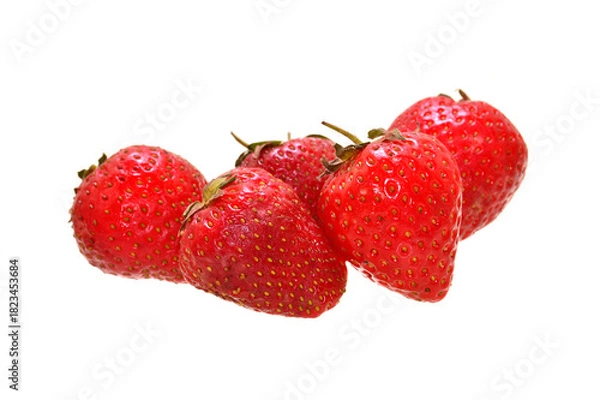Obraz strawberry isolated on white background