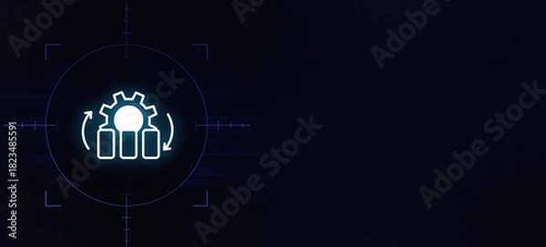 Fototapeta Performance Management and Data Review Concept