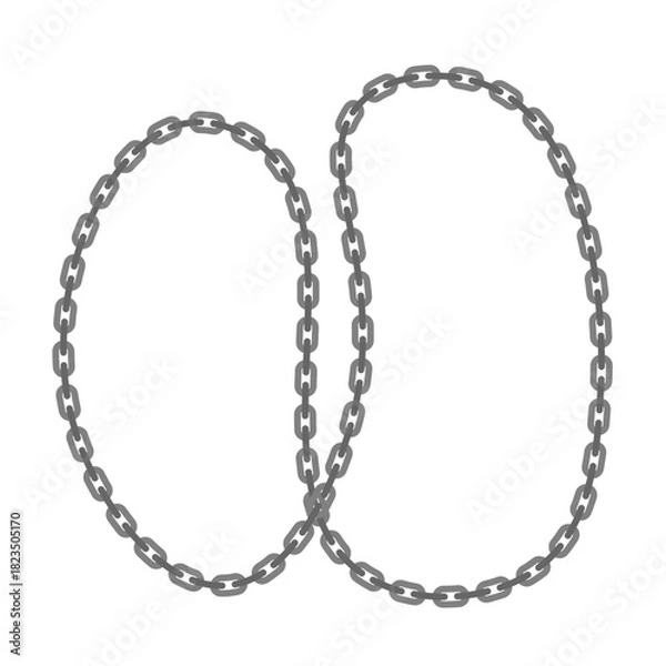 Fototapeta Chain Line