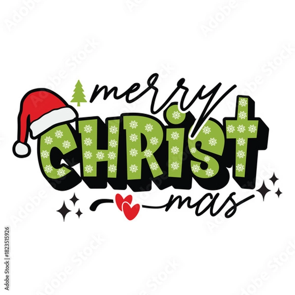 Obraz merry christmas