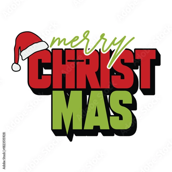 Obraz merry christmas